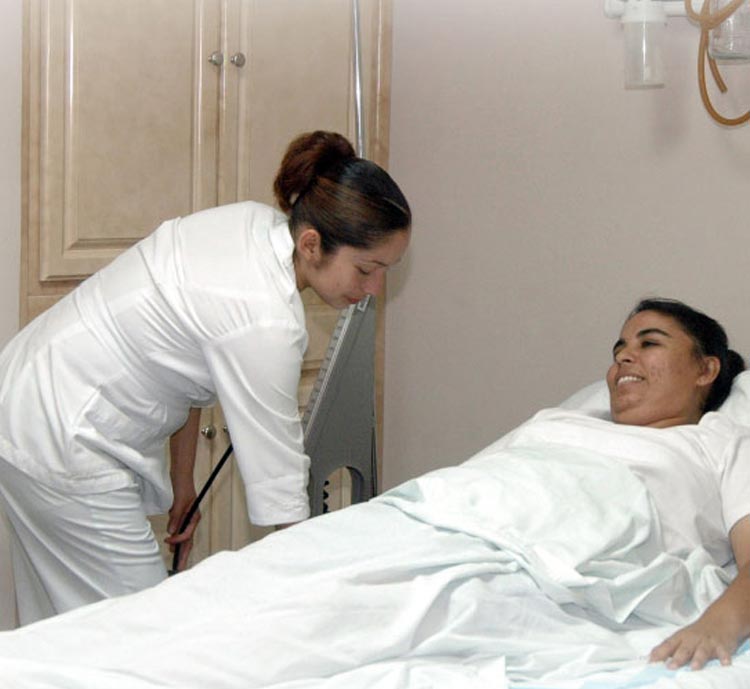 New Hope Unlimited Nurse and Patient New Hope Unlimited Nurse and Patient