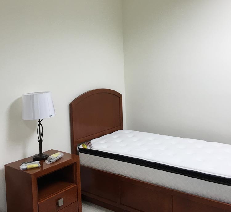 New Hope Unlimited Patient Room - Bed