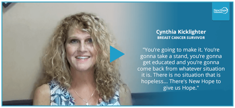 Cynthia Kicklighter – Breast Cancer Survivor Cynthia Kicklighter – Breast Cancer Survivor