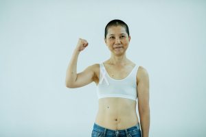 a cancer patient survivor